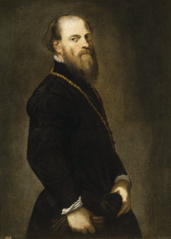 Man with a Golden Lace by Tintoretto