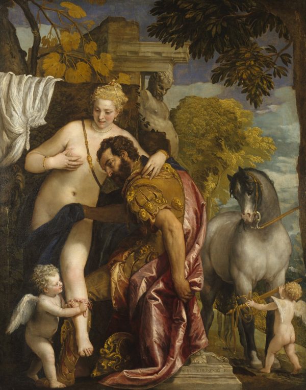 Mars and Venus United by Paolo Veronese