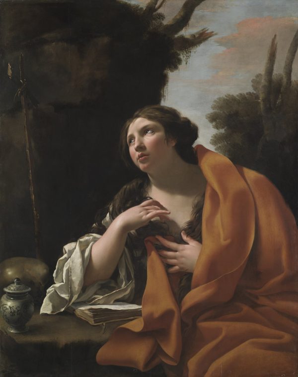 Mary Magdalen Repentant by Simon Vouet