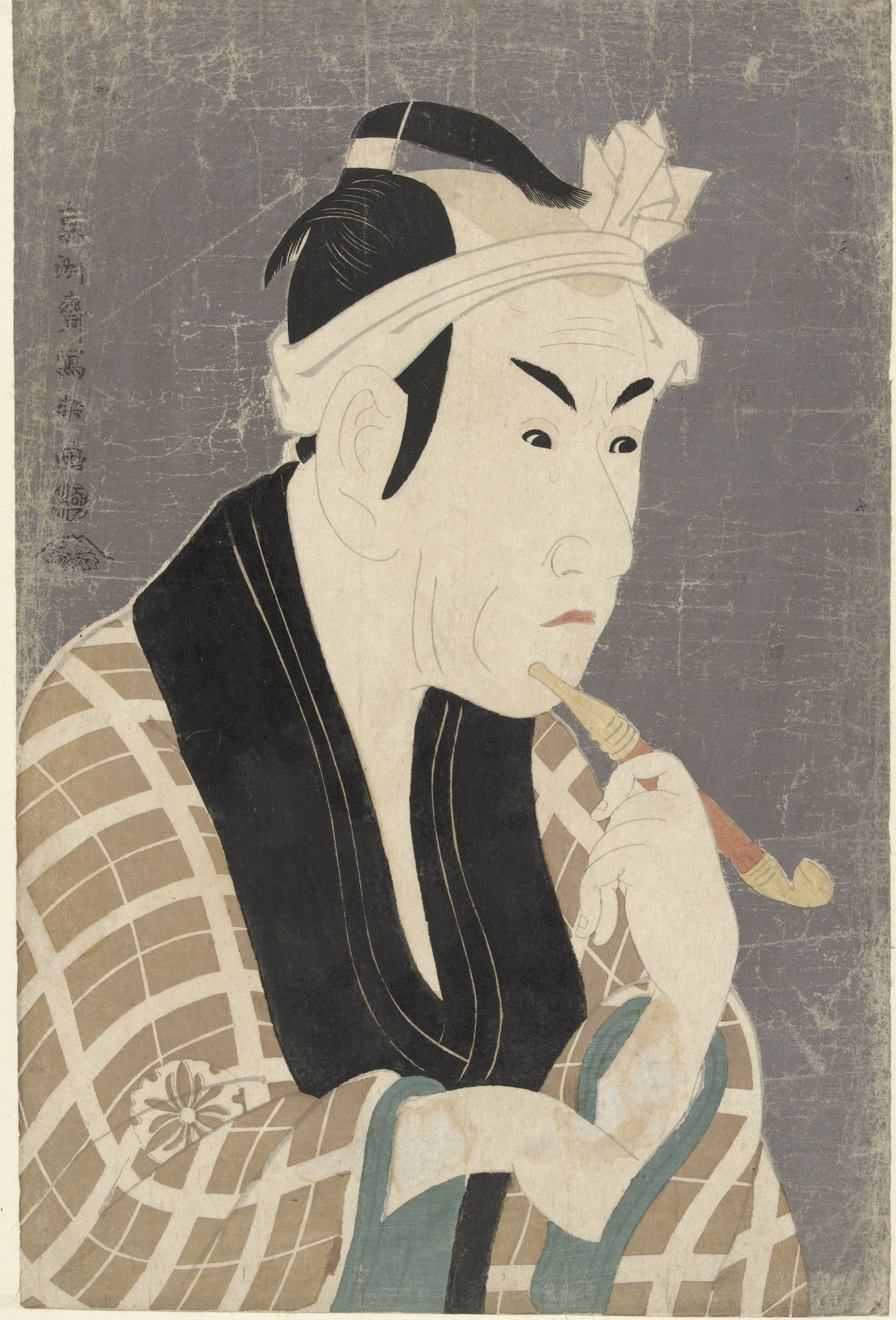 Matsumoto Koshiro IV by Toshusai Sharaku - hand-painted oil reproduction