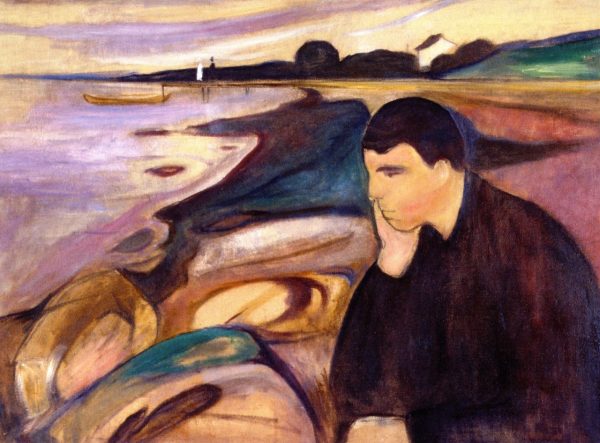 Melancholy by Edvard Munch