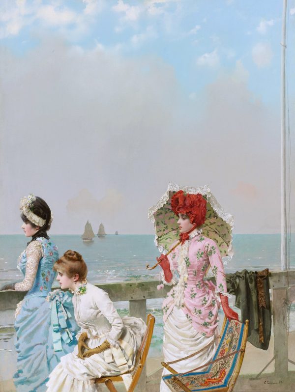 Mezzogorno al Mare by Vittorio Corcos