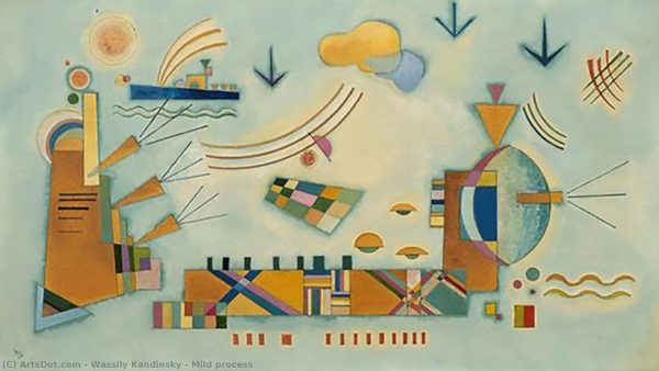 Mild process by Wassily Kandinsky