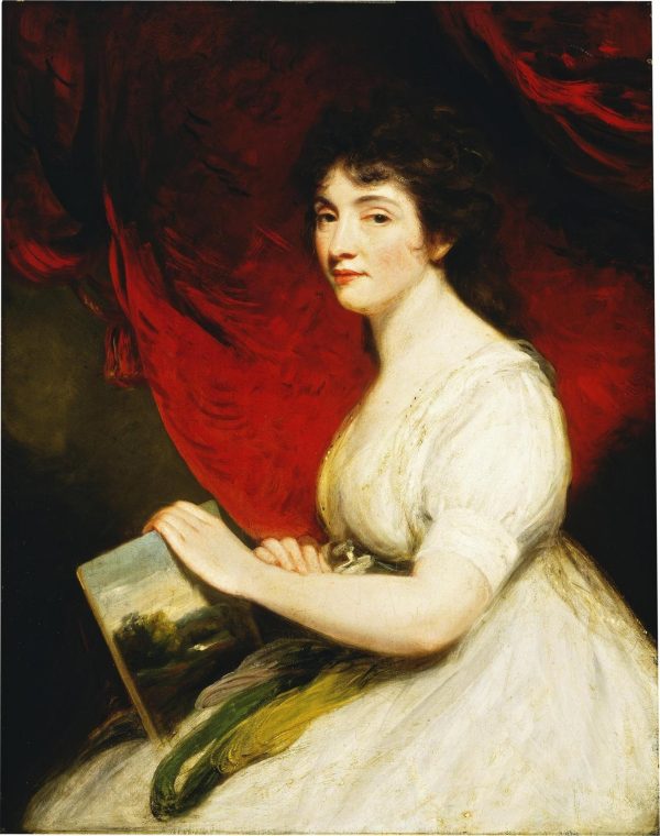 Miss Mary Linwood by John Hoppner