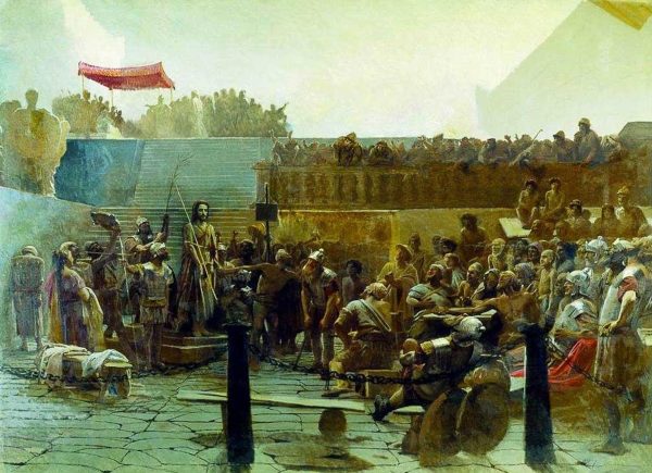 Mocking Christ by Ivan Nikolaevich Kramskoy