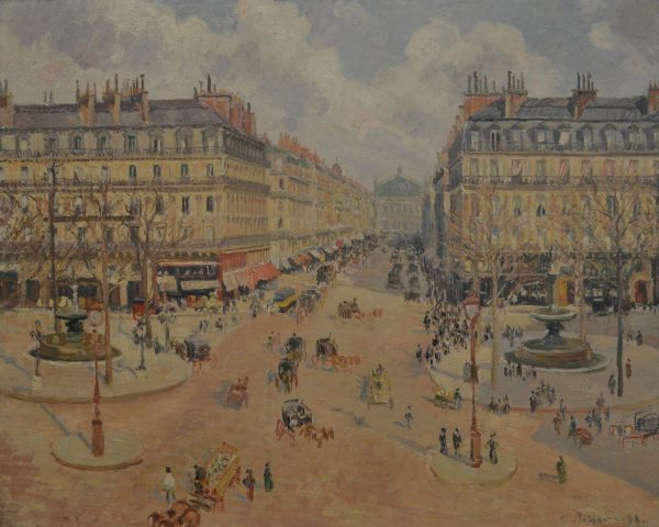 Morning Sunshine by Camille Pissarro