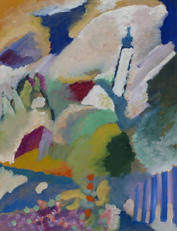 Murnau with a Church II by Wassily Kandinsky