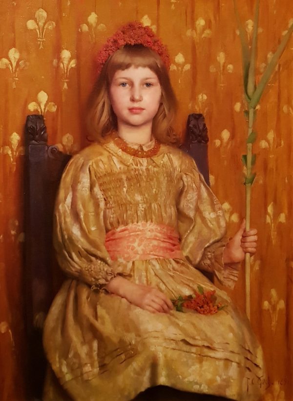 My Crown and Sceptre by Thomas Cooper Gotch