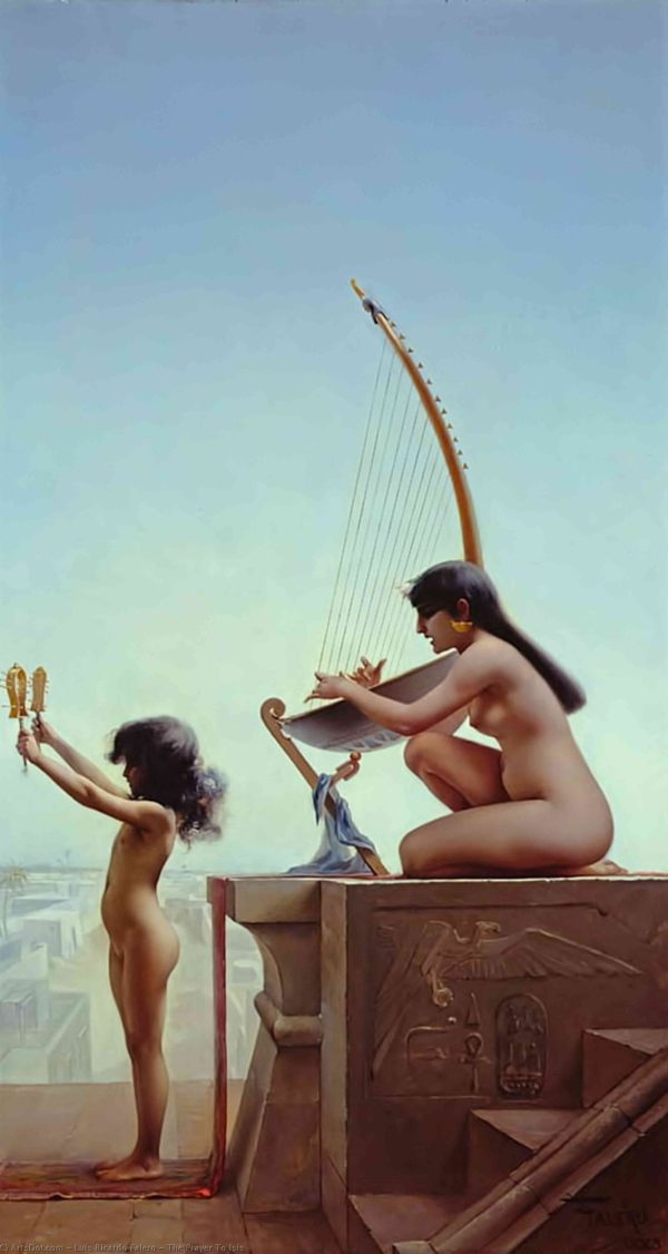 Mystic Blessings by Luis Ricardo Falero