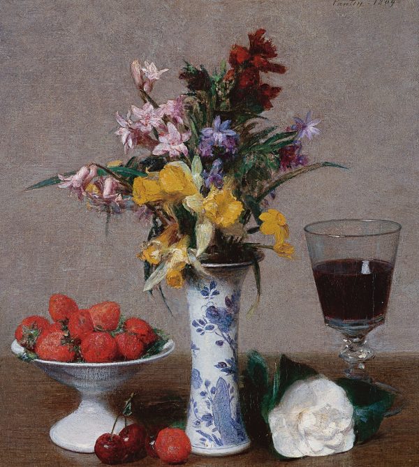 Nature Morte Aux Fiancailles by Henri Fantin-Latour
