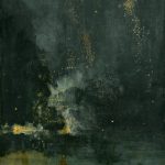 Nocturne in Black and Gold: The Falling Rocket by James Abbott McNeill Whistler - hand-painted oil reproduction