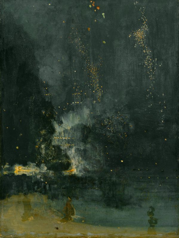 Nocturne in Black and Gold: The Falling Rocket by James Abbott McNeill Whistler