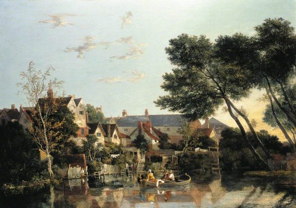 Norwich River Afternoonx 1812 19 by John Crome