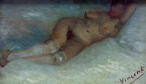 Nude Woman Reclining by Vincent Van Gogh