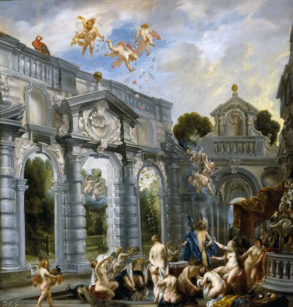 Nymphs at the Fountain of Love by Jacob Jordaens