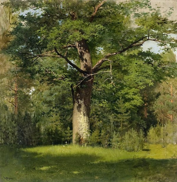 Oak by Isaac Levitan