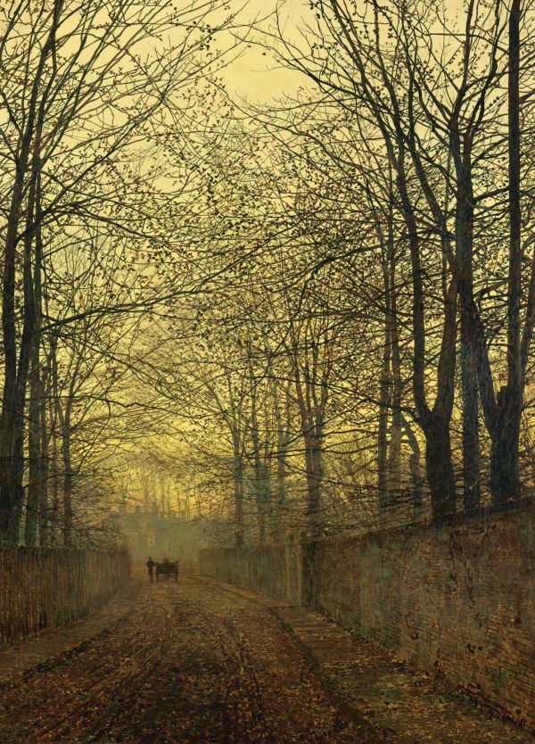 October Gold by John Atkinson Grimshaw