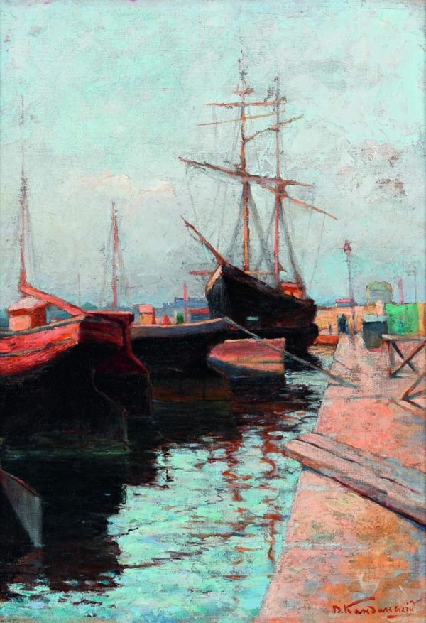 Odessa. Port by Wassily Kandinsky
