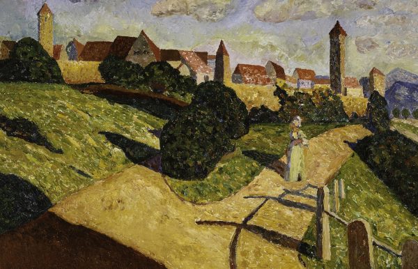 Old town II by Wassily Kandinsky