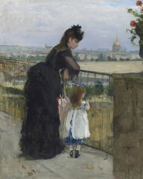 On The Balcony by Berthe Morisot