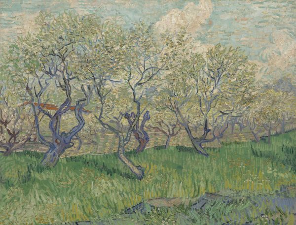 Orchard in Blossom by Vincent Van Gogh