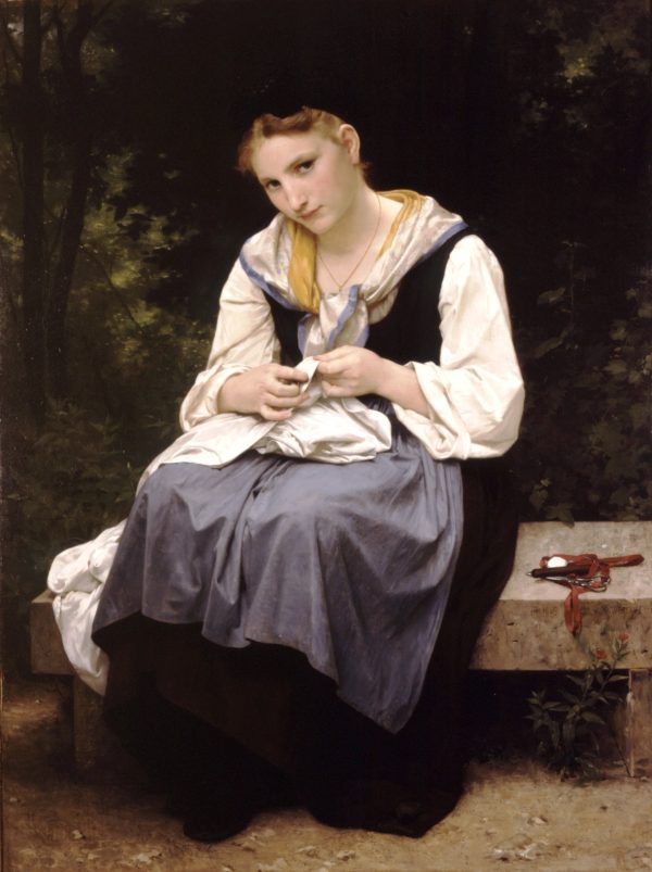 Ouvriere Young Worker by William Bouguereau