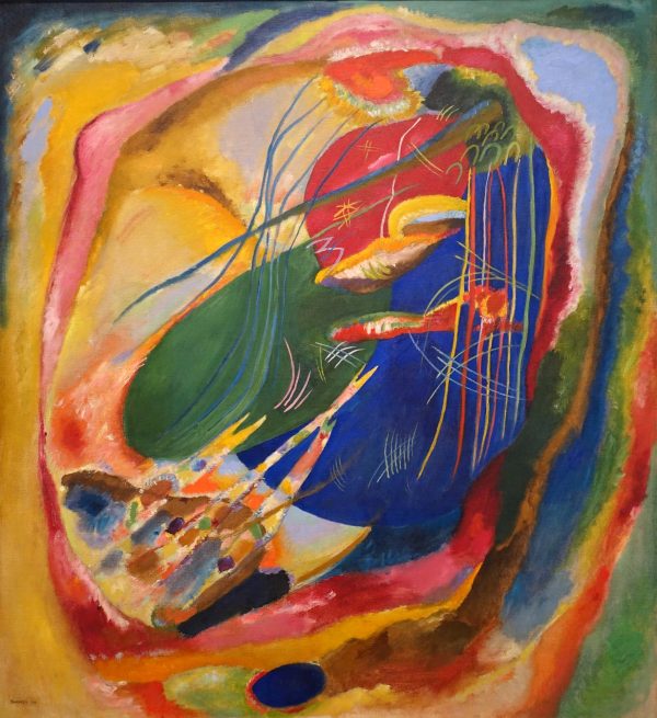 Painting with Three Spots by Wassily Kandinsky