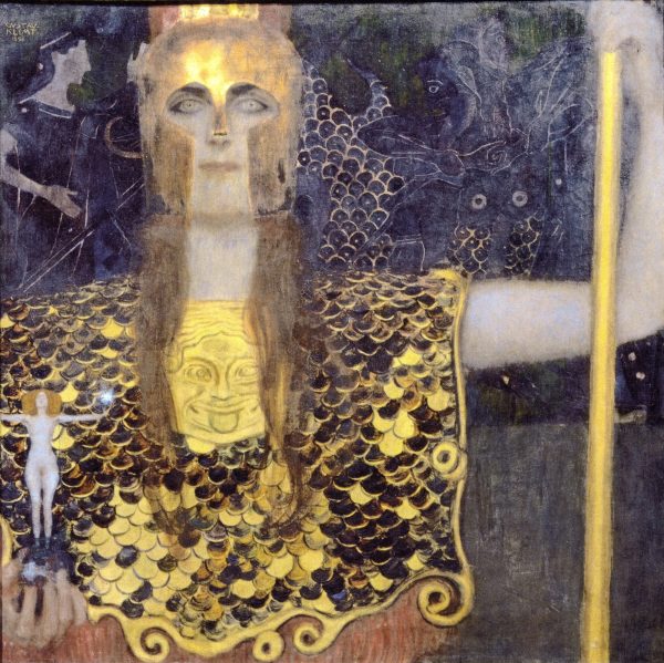 Pallas Athene by Gustav Klimt