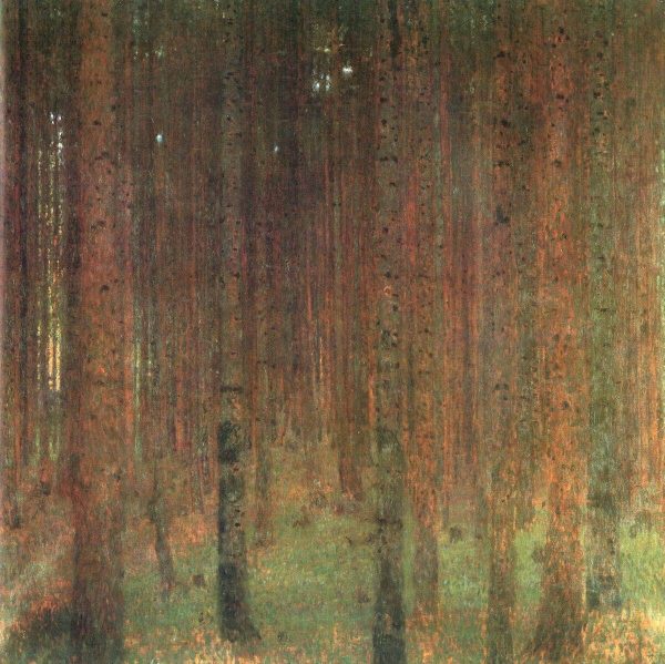 Pine Forest by Gustav Klimt