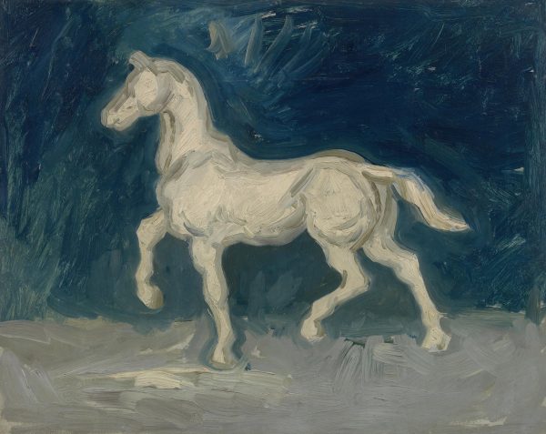 Plaster Statuette of a Horse by Vincent Van Gogh