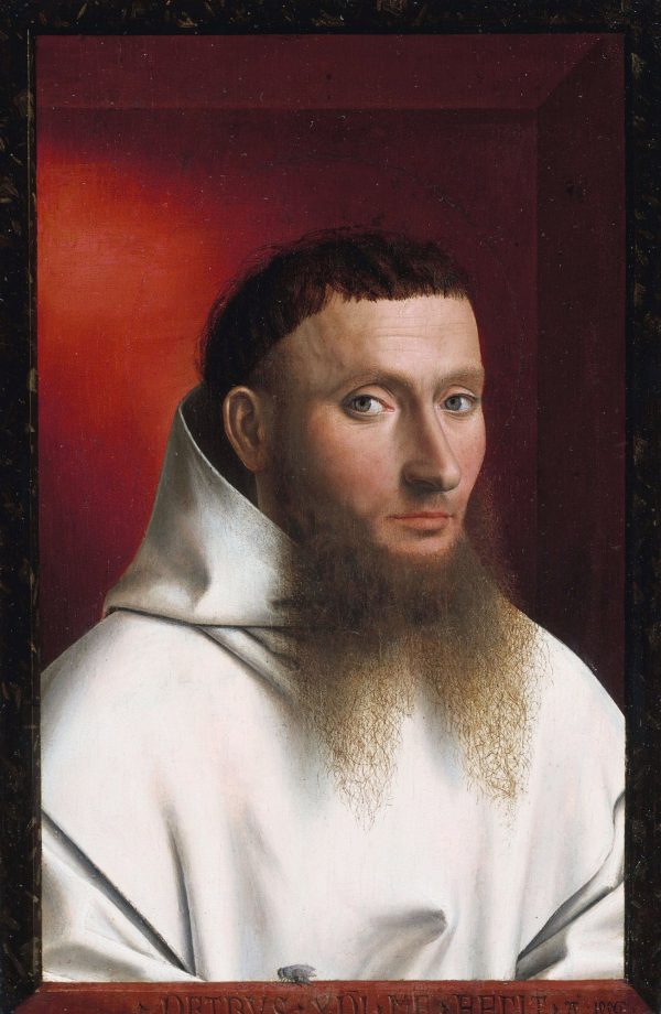 Portrait Of A Carthusian by Petrus Christus