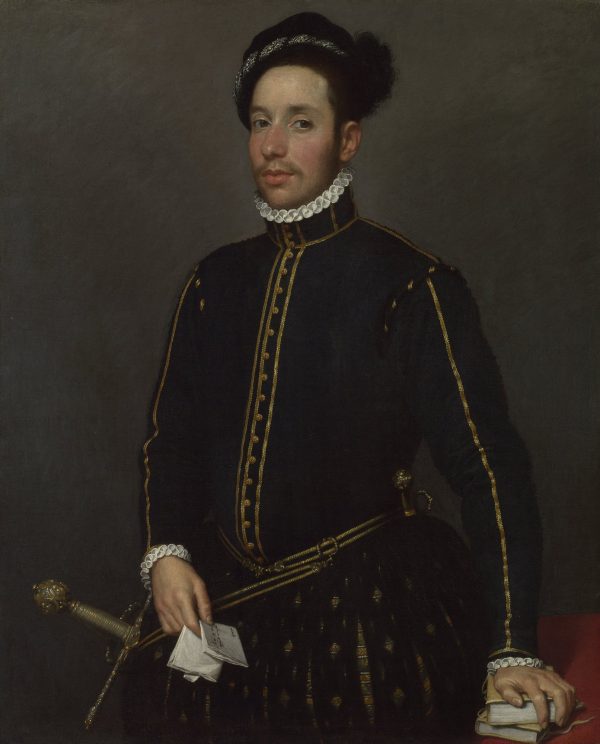 Portrait of a Gentleman (Il Gentile Cavaliere) by Giovanni Battista Moroni
