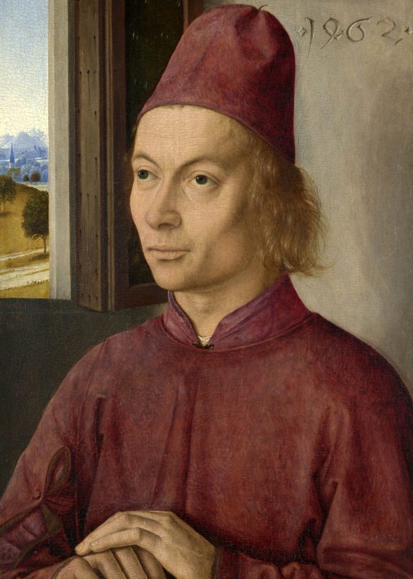 Portrait Of A Man by Dirk Bouts
