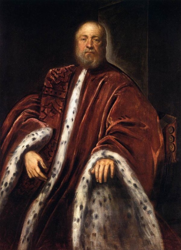 Portrait of a Procurator of St Mark's by Tintoretto