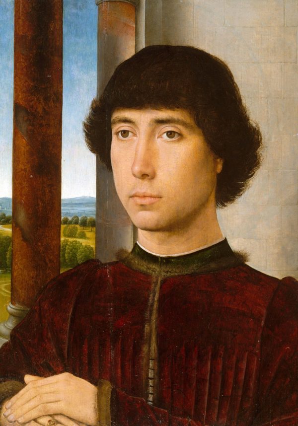 Portrait Of A Young Man by Hans Memling