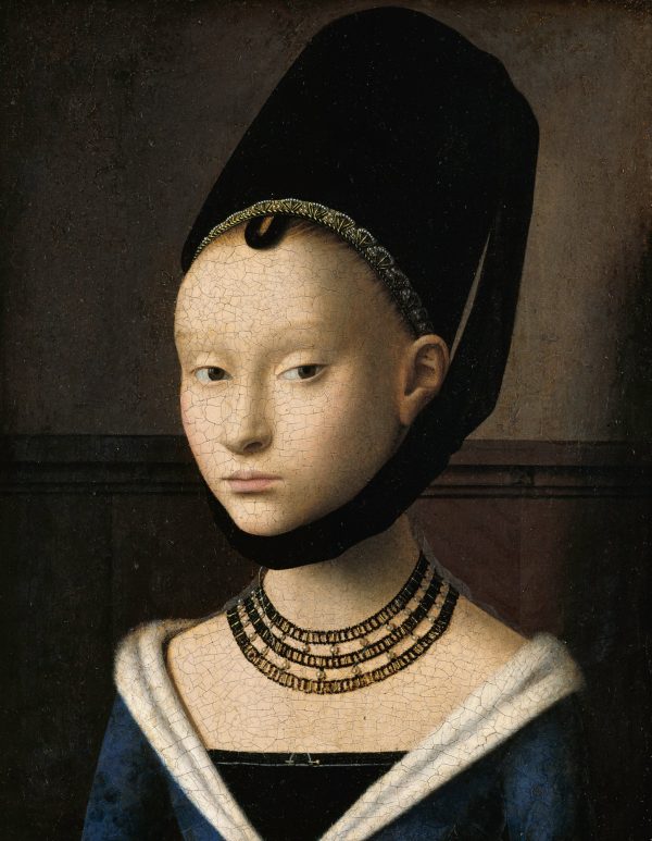Portrait Of A Young Woman by Petrus Christus