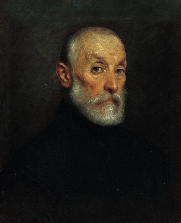 Portrait of an Elderly Man by Giovanni Battista Moroni