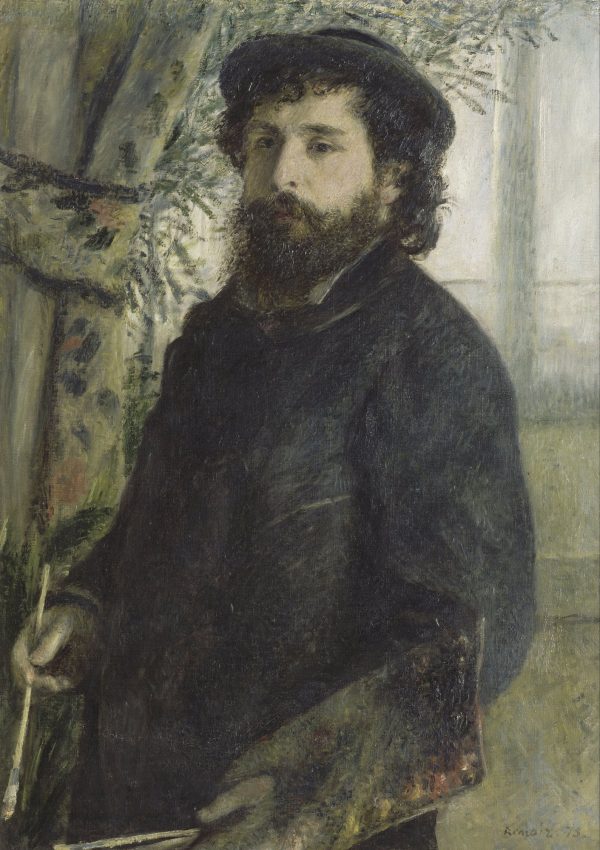 Portrait of Claude Monet by Pierre Auguste Renoir