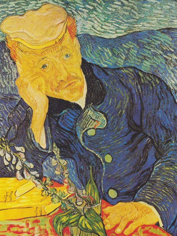 Portrait of Dr. Gachet by Vincent Van Gogh
