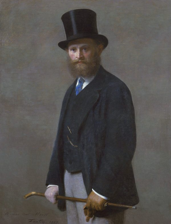 Portrait of Edouard Manet by Henri Fantin-Latour