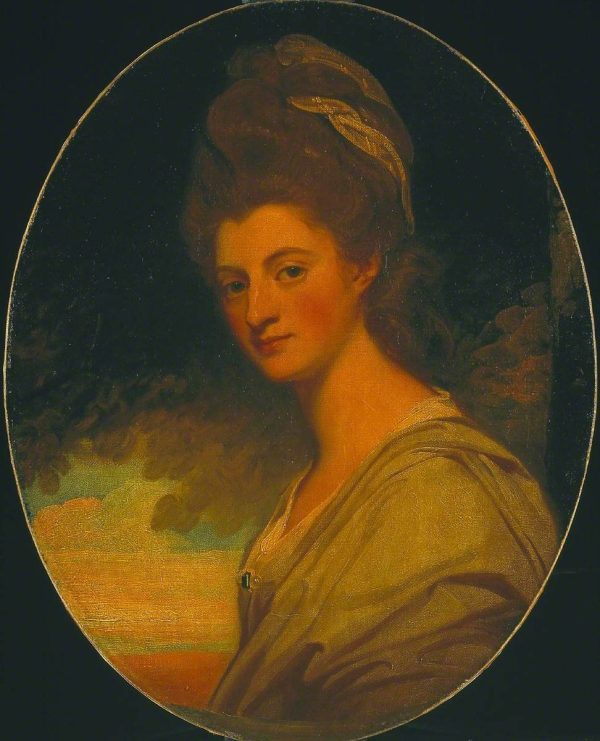 Portrait of Elizabeth, Countess of Craven by George Romney