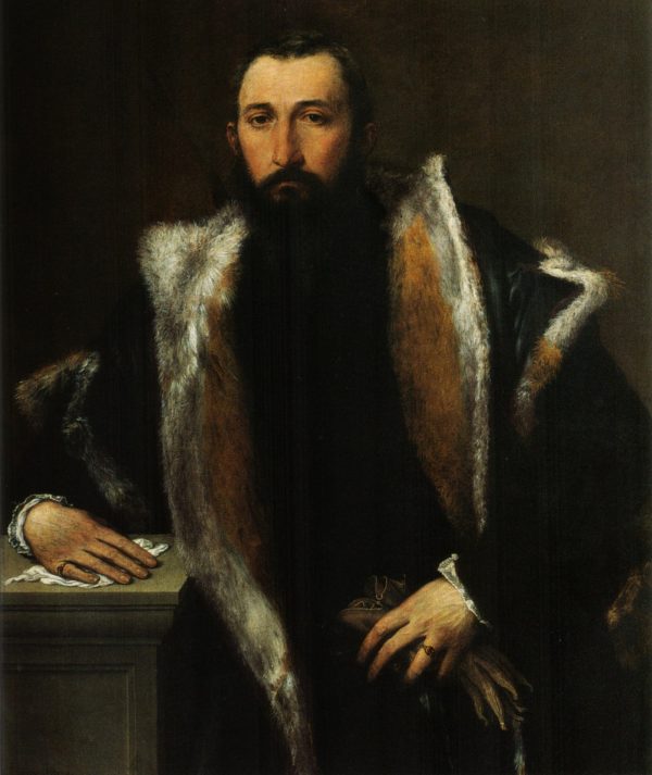 Portrait of Febo da Brescia by Lorenzo Lotto