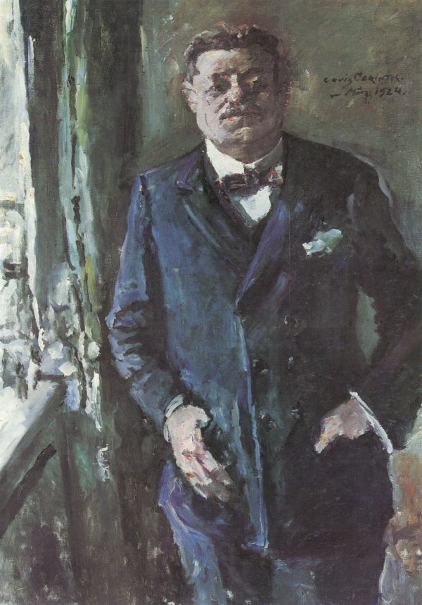 Portrait Of Friedrich Ebert by Lovis Corinth