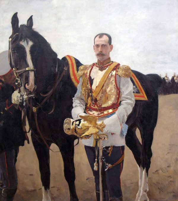 Portrait of Grand Duke Paul Alexandrovich by Valentin Alexandrovich Serov