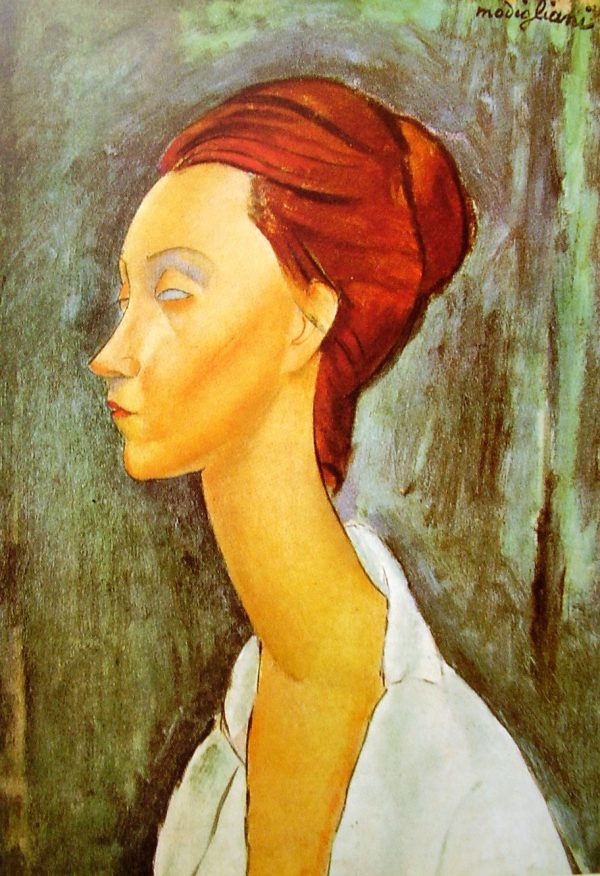 Portrait of Lunia Czechovska by Amedeo Modigliani