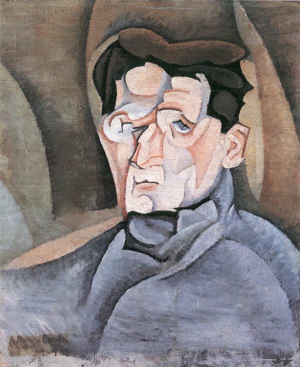 Portrait of Maurice Raynal by Juan Gris