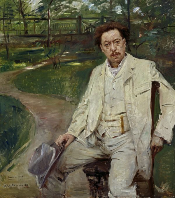 Portrait Of Pianist Conrad Ansorge by Lovis Corinth