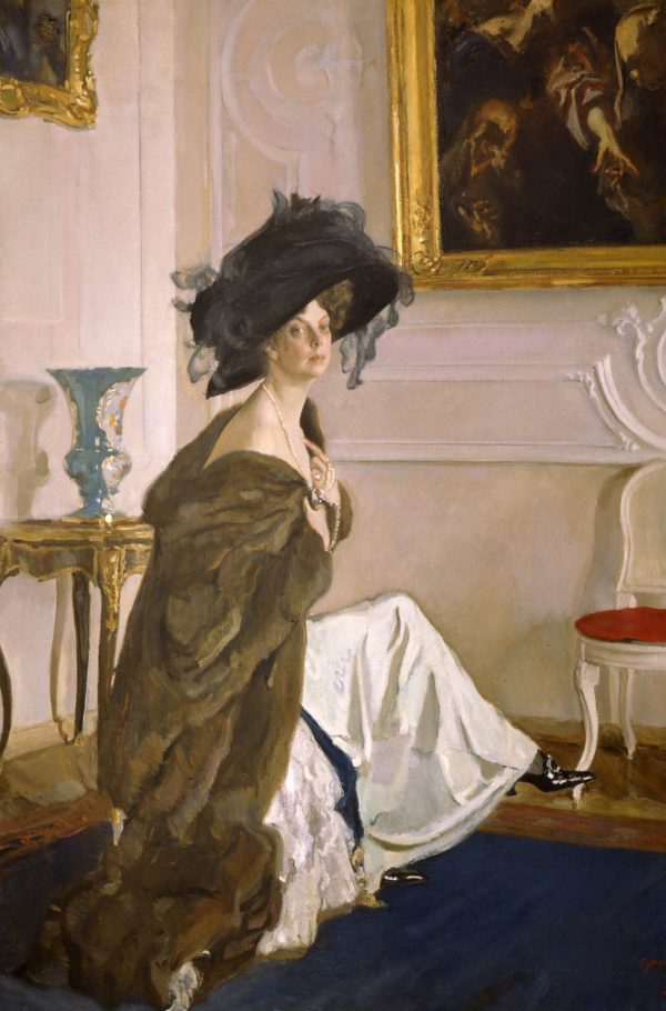 Portrait of Princess Orlov by Valentin Alexandrovich Serov