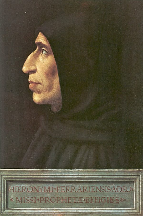 Portrait of Savonarola by Fra Bartolomeo