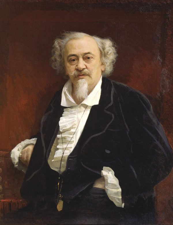 Portrait of the Actor Vasily Samoilov by Ivan Nikolaevich Kramskoy
